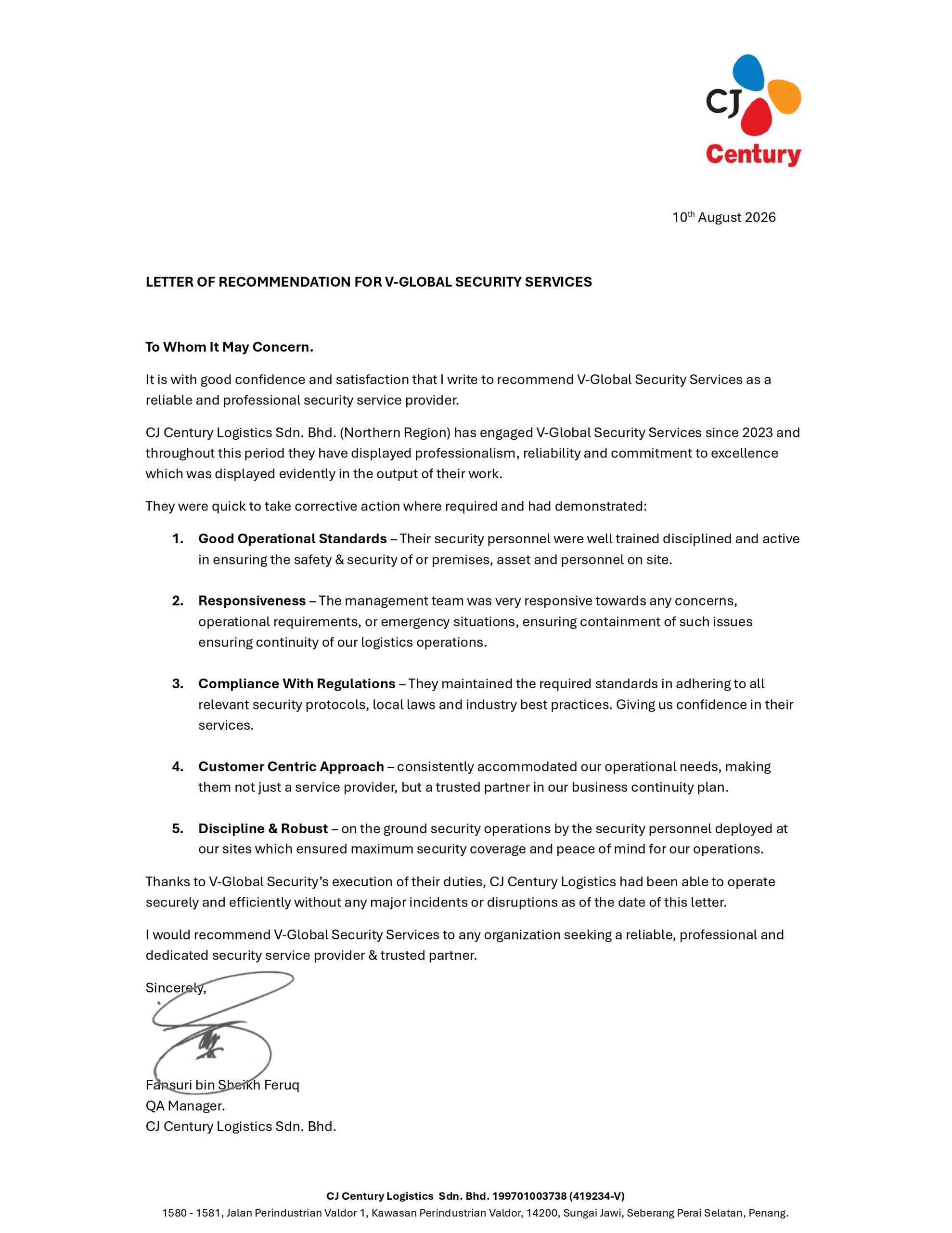 CJCL Letter of Recommendation - 2026
